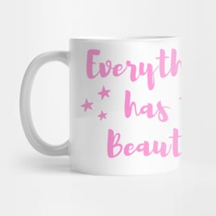 Everything has Beauty Mug